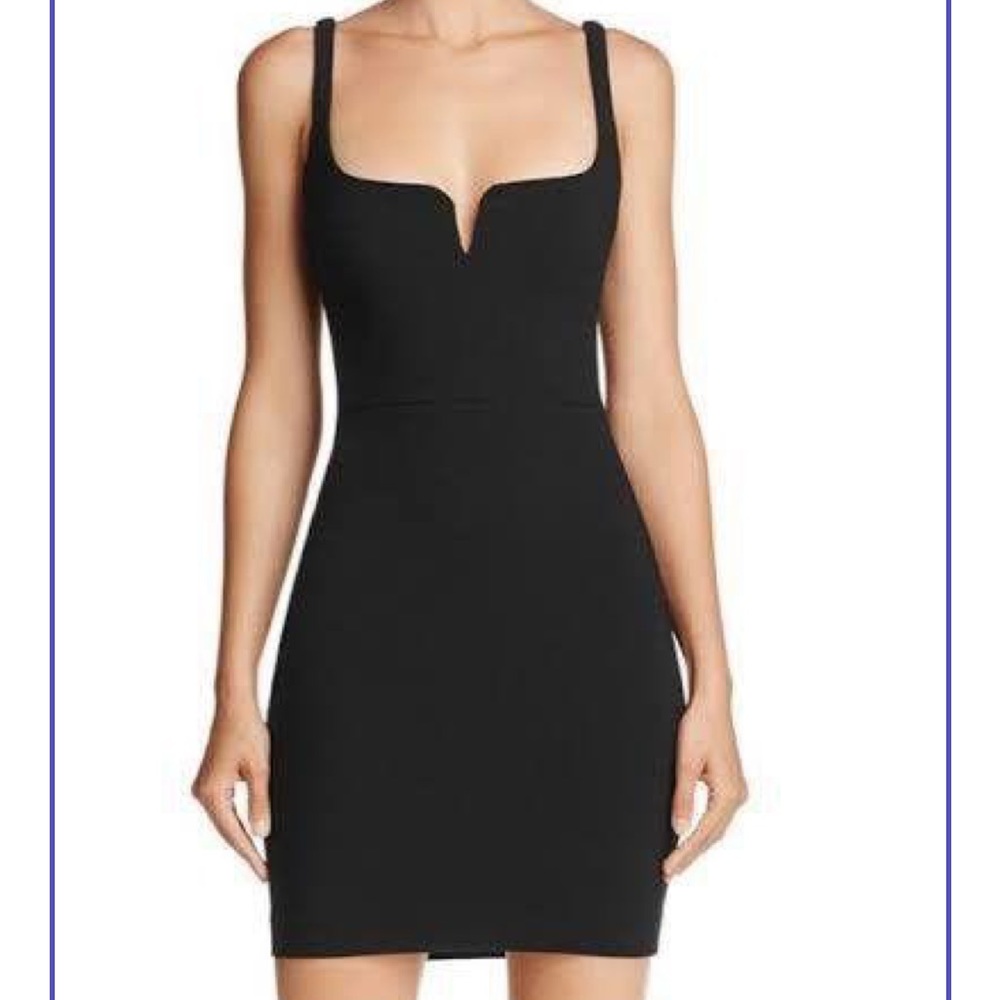 Likely bodycon black dress